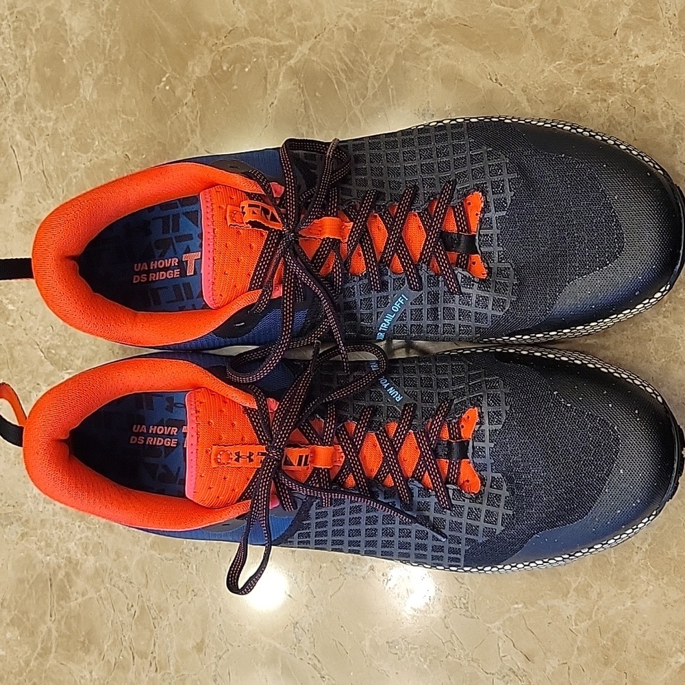 *Under Armour Unisex HOVR™ Ridge Trail Running Shoes, M14/W15.5 - Picture 4 of 16